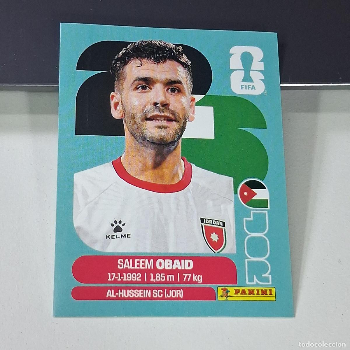 Cromos de f&uacute;tbol: B47 JOR7 SALEEM OBAID 7 JORDANIA JOR MUNDIAL FIFA WORLD CUP 2026 STICKER PANINI