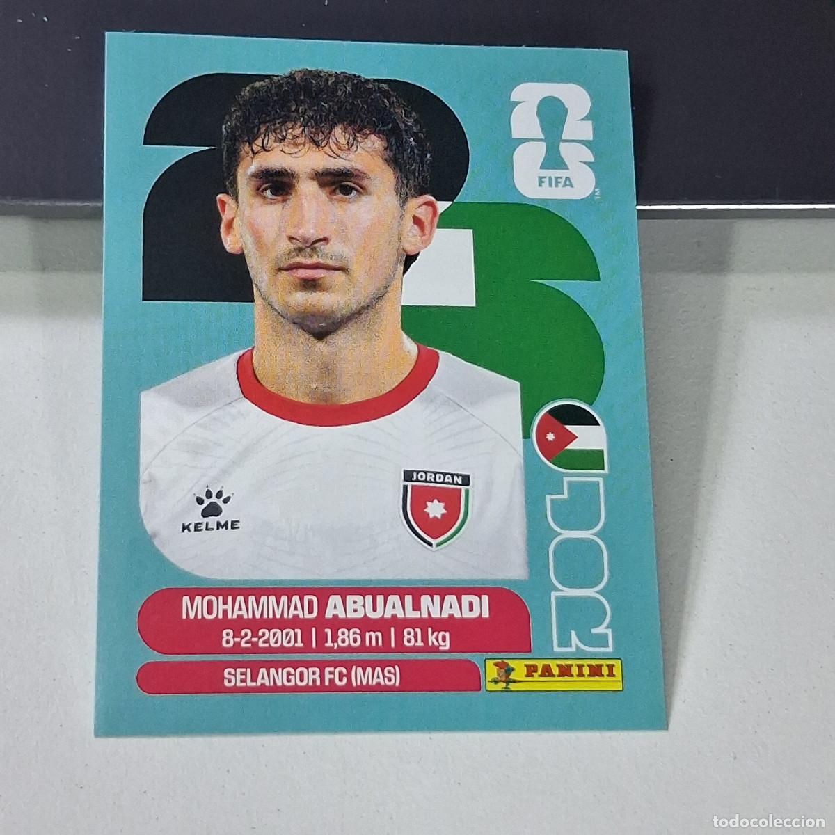 Cromos de f&uacute;tbol: B47 JOR8 MOHAMMAD ABUALNADI 8 JORDANIA JOR MUNDIAL FIFA WORLD CUP 2026 STICKER PANINI