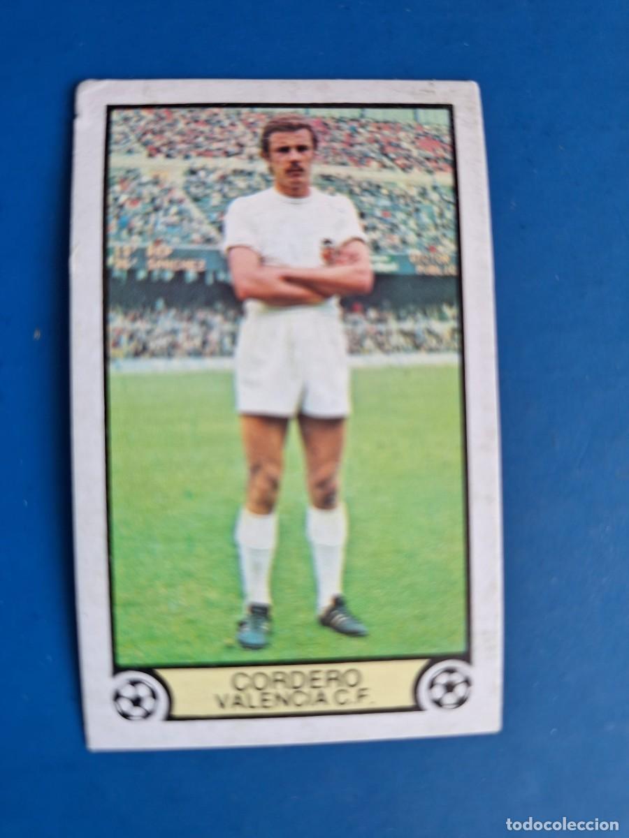 Cromos de f&uacute;tbol: Este 79 80 1979 1980 Cordero Valencia