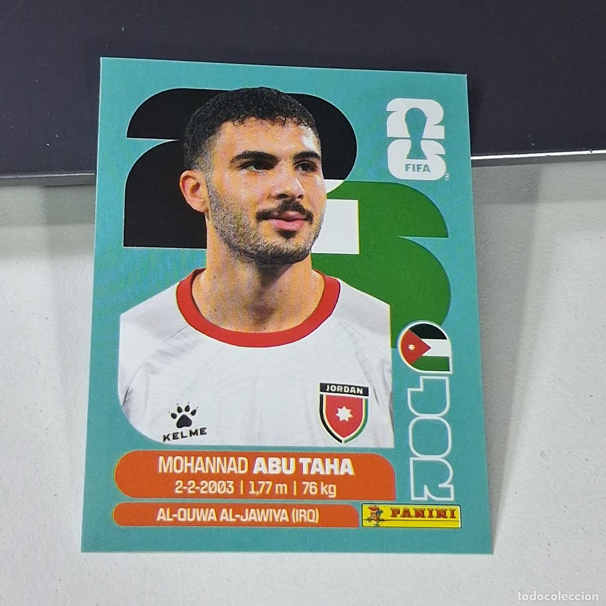 Cromos de f&uacute;tbol: B47 JOR 12 JOR12 MOHANNAD ABU TAHA ABUTAHA JORDANIA JOR MUNDIAL FIFA WORLD CUP 2026 STICKER PANINI