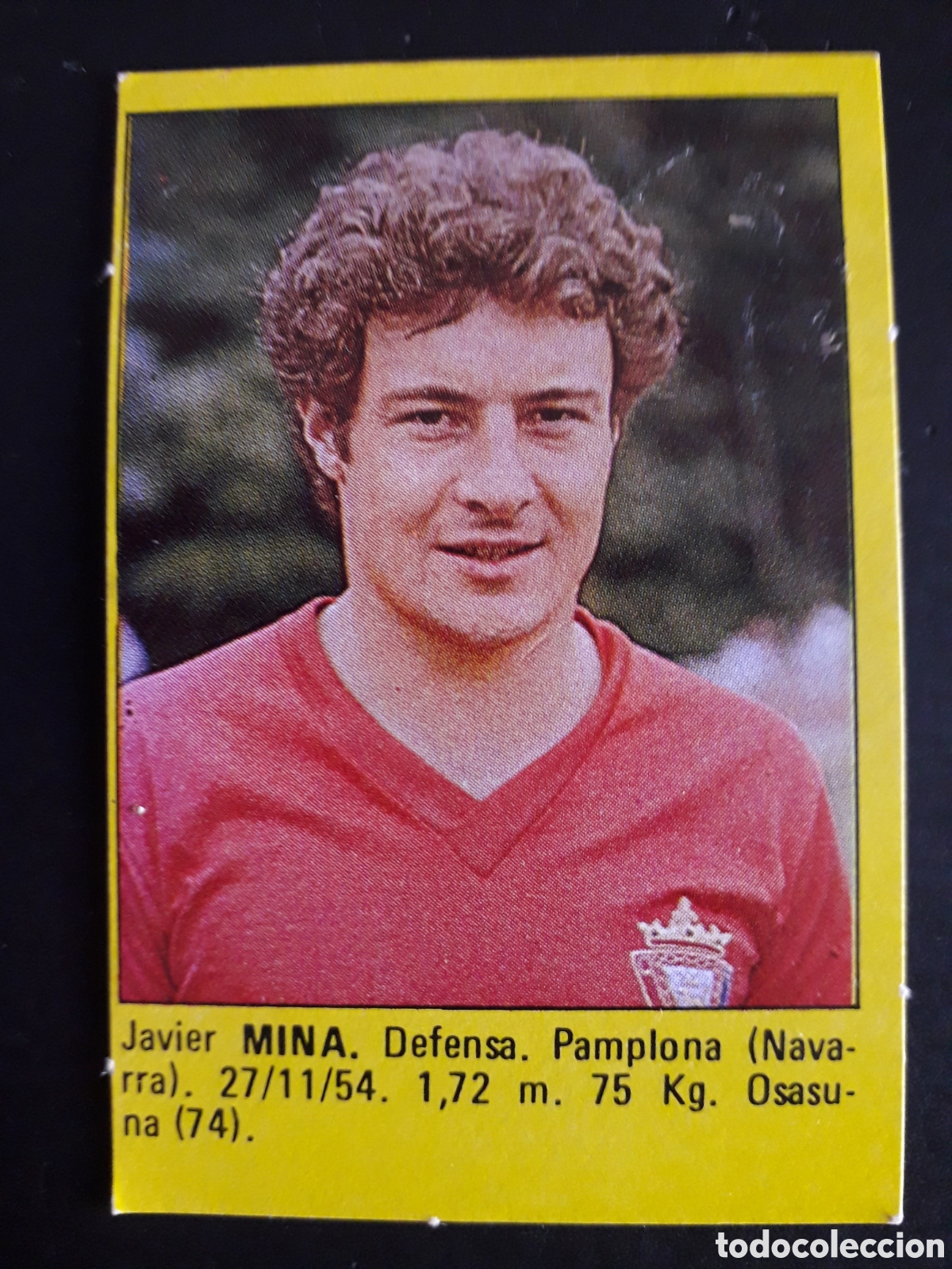 Cromos de f&uacute;tbol: MINA OSASUNA SUPER F&Uacute;TBOL 84 83-84 1983-1984 ROLL&Aacute;N DESPEGADO PEDIDO M&Iacute;NIMO 3&euro;