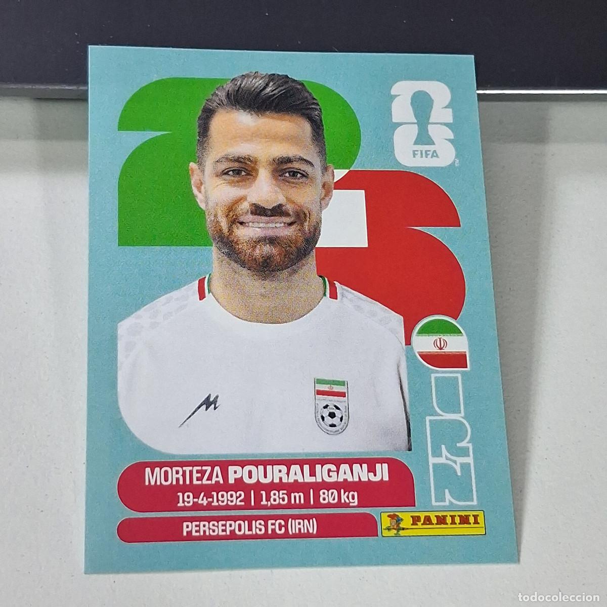 Cromos de f&uacute;tbol: B47 IRN3 MORTEZA POURALIGANJI 3 IR&Aacute;N IRAO IRN MUNDIAL FIFA WORLD CUP 2026 STICKER PANINI