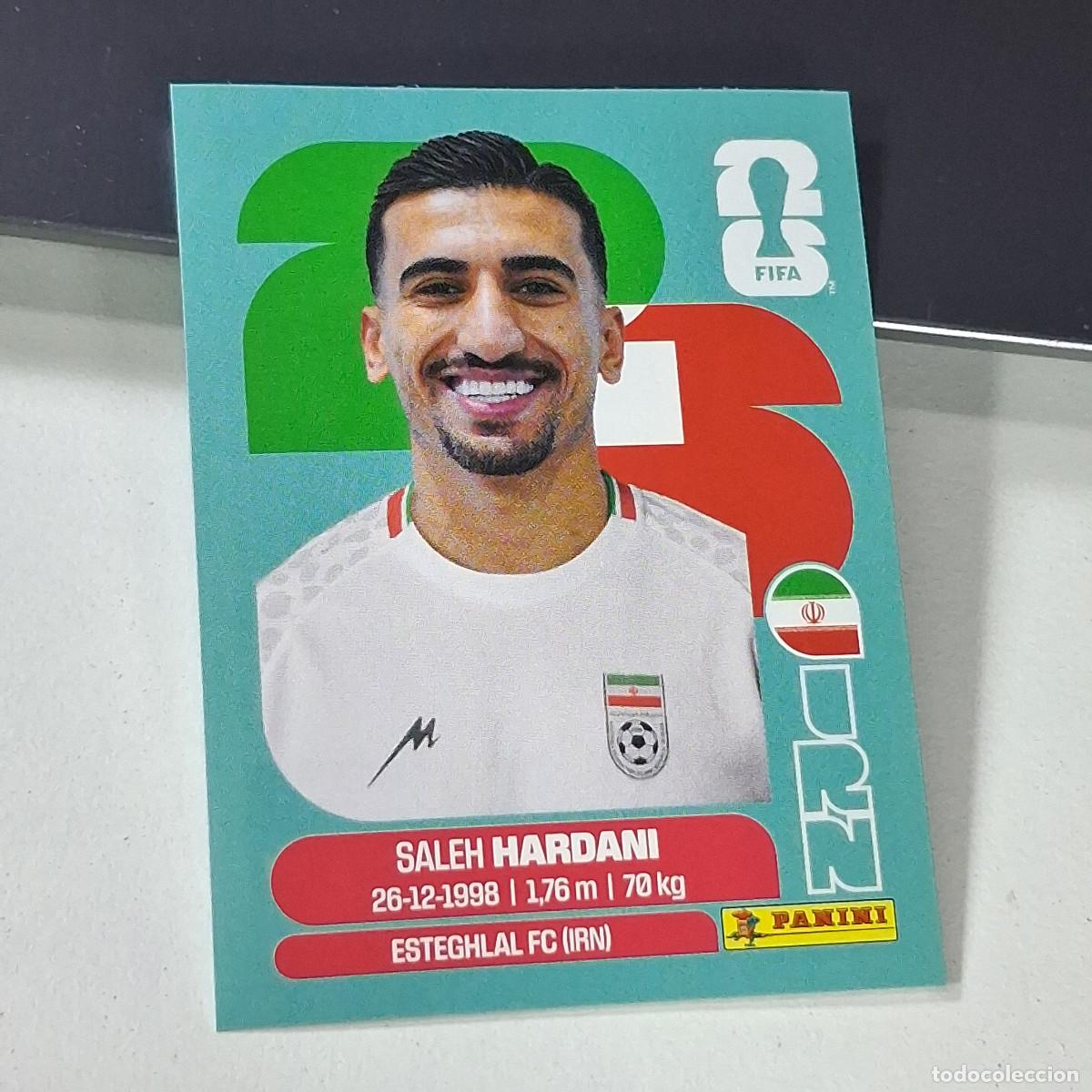 Cromos de f&uacute;tbol: B47 IRN10 SALEH HARDANI 10 IR&Aacute;N IRN IRAO MUNDIAL FIFA WORLD CUP 2026 STICKER PANINI