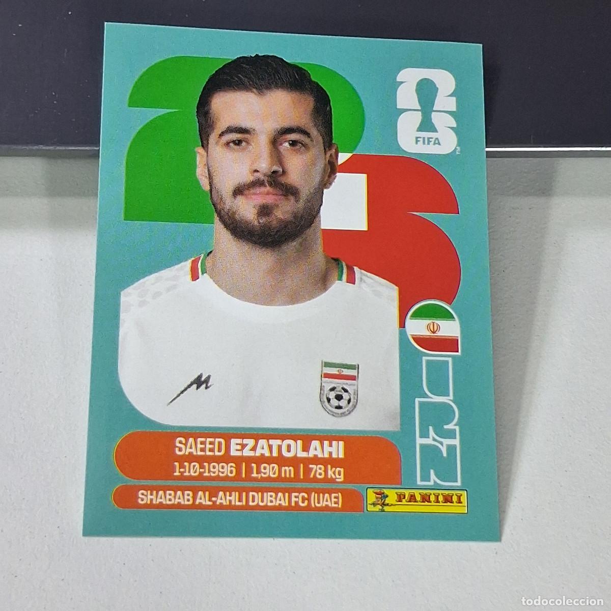 Cromos de f&uacute;tbol: B47 IRN11 SAEID EZATOLAHI 11 IR&Aacute;N IRAO IRN MUNDIAL FIFA WORLD CUP 2026 STICKER PANINI