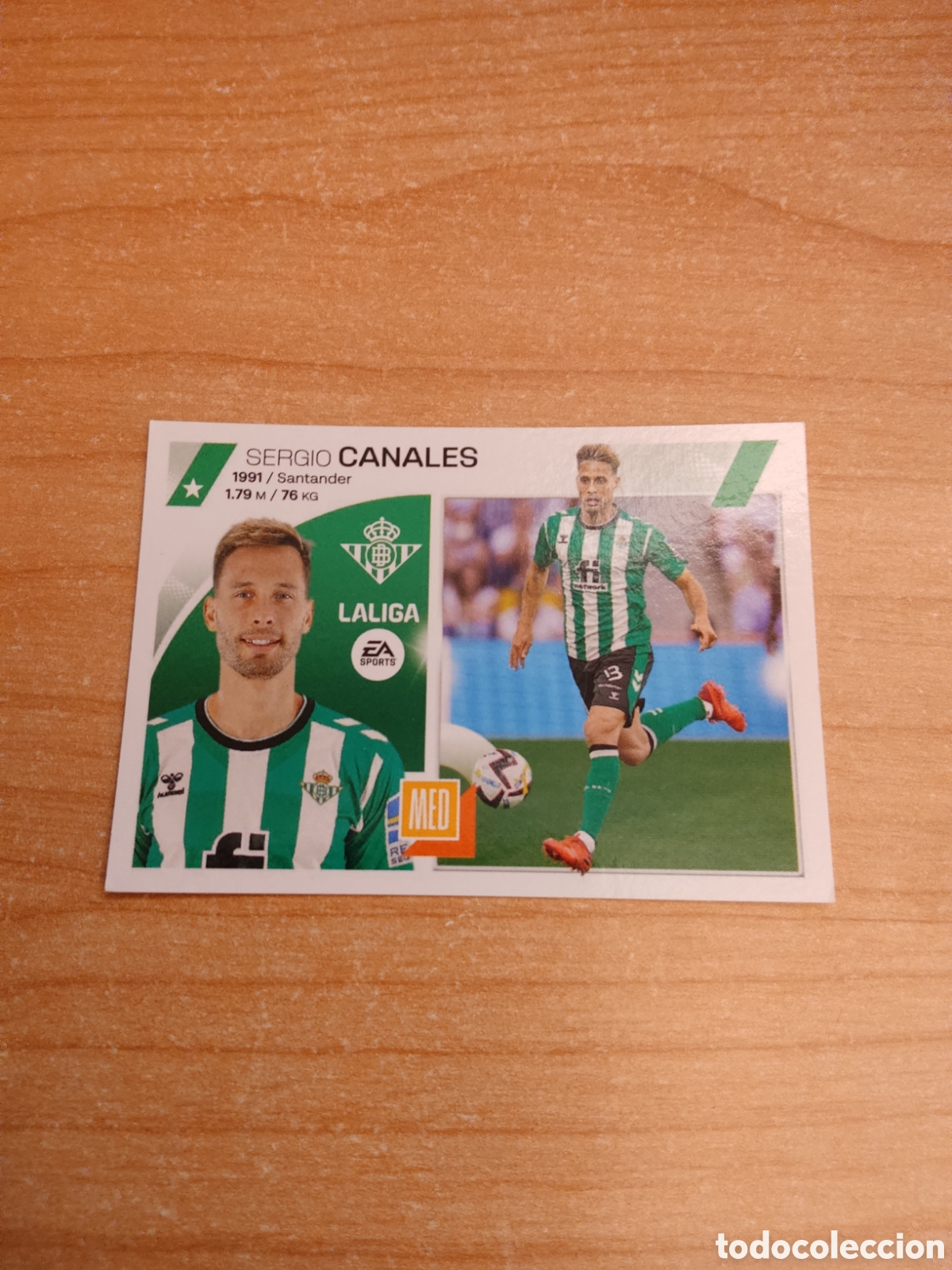 Cromos de f&uacute;tbol: 14 CANALES REAL BETIS LIGA ESTE 2023 2024