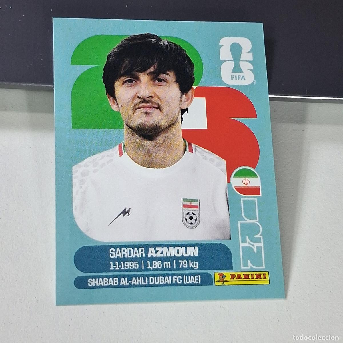 Cromos de f&uacute;tbol: B47 IRN 17 IRN17 SARDAR AZMOUN IRAN MUNDIAL FIFA WORLD CUP 2026 STICKER PANINI