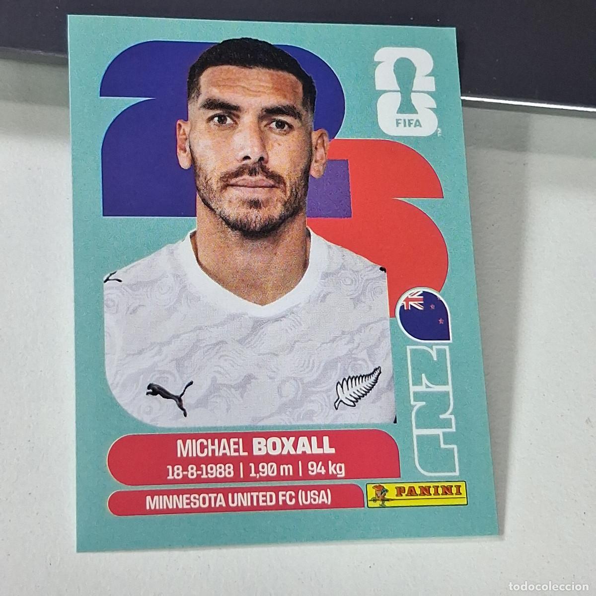 Cromos de f&uacute;tbol: B47 NZL4 MICHAEL BOXALL 4 NUEVA ZELANDA NZL MUNDIAL FIFA WORLD CUP 2026 STICKER PANINI