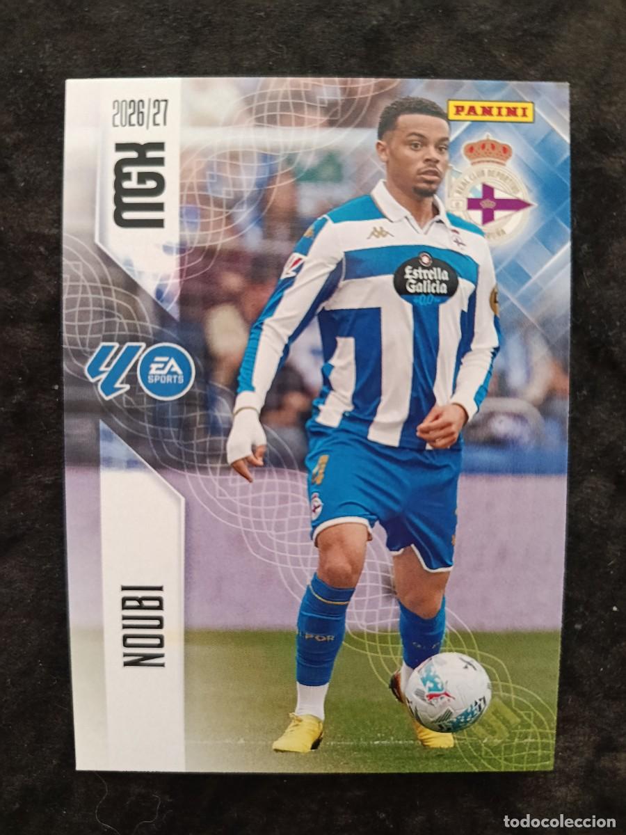 Cromos de f&uacute;tbol: MGK 2026/27 MEGACRACKS PANINI. #132 NOUBI. DEPORTIVO DE LA CORU&Ntilde;A