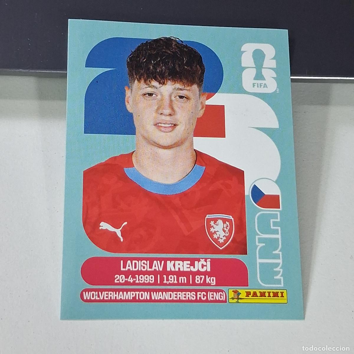 Cromos de f&uacute;tbol: B47 CZE CZE4 LADISLAV KREJČ&Iacute; 4 REPUBLICA CHECA MUNDIAL FIFA WORLD CUP 2026 STICKER PANINI