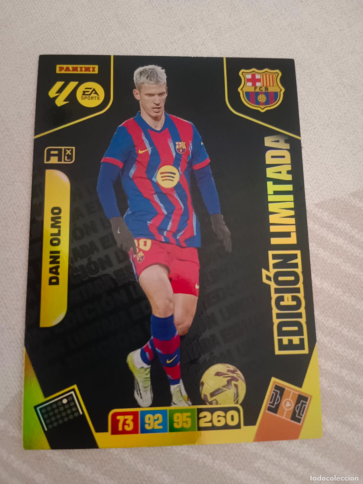 Cromos de f&uacute;tbol: ADRENALYN XL 2025 2026 25 26 DREAM BOX DANI OLMO BARCELONA EDICION LIMITADA TOTAL KINGS