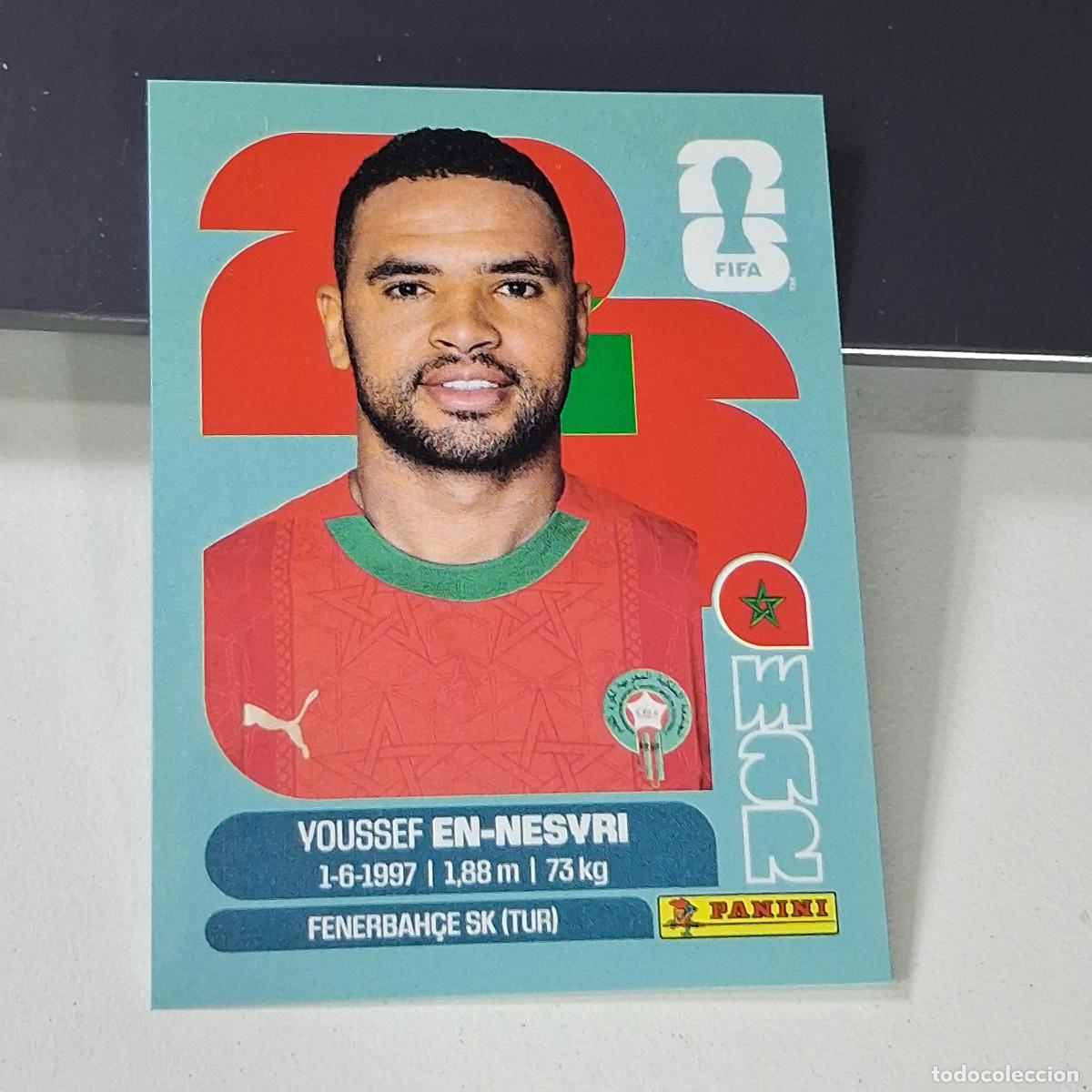 Football Stickers: B47 MAR16 YOUSSEF EN-NESYRI 16 MARRUECOS MAR MUNDIAL FIFA WORLD CUP 2026 STICKER PANINI