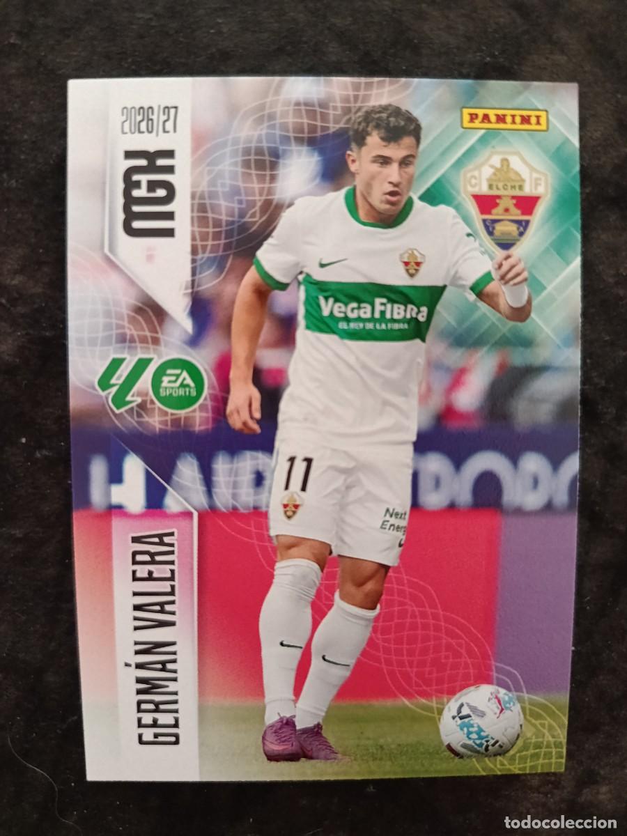 Football Stickers: MGK 2026/27 MEGACRACKS PANINI. #153 GERM&Aacute;N VALERA. ELCHE CF.