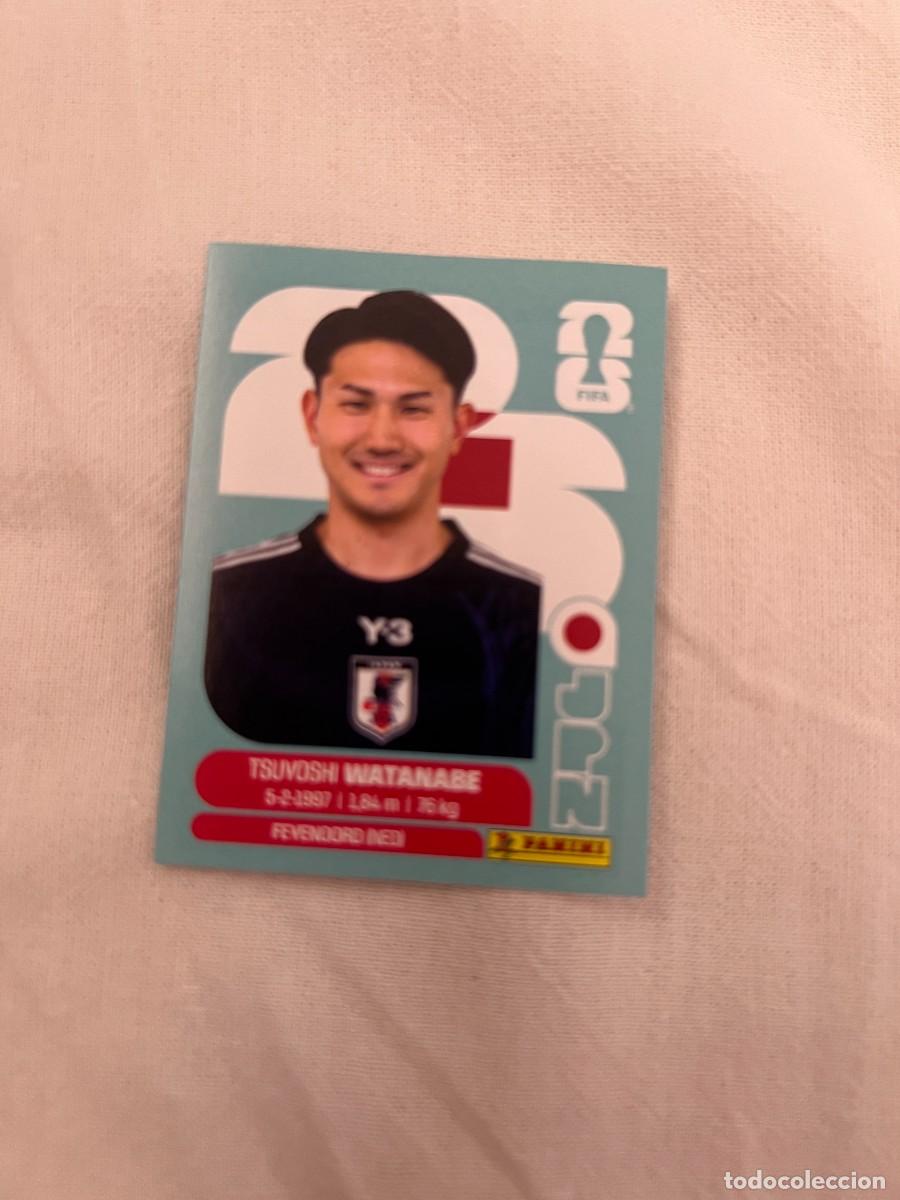 Cromos de f&uacute;tbol: TSUYOSHI WATANABE SELECCI&Oacute;N JAP&Oacute;N 7 PANINI MUNDIAL FIFA WORLD CUP 2026 PANINI