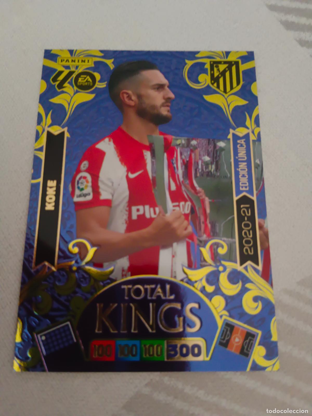 Cromos de f&uacute;tbol: ADRENALYN 2025 2026 25 26 DREAM BOX EDICION UNICA 2020 2021 20 21 KOKE ATLETICO TOTAL KINGS