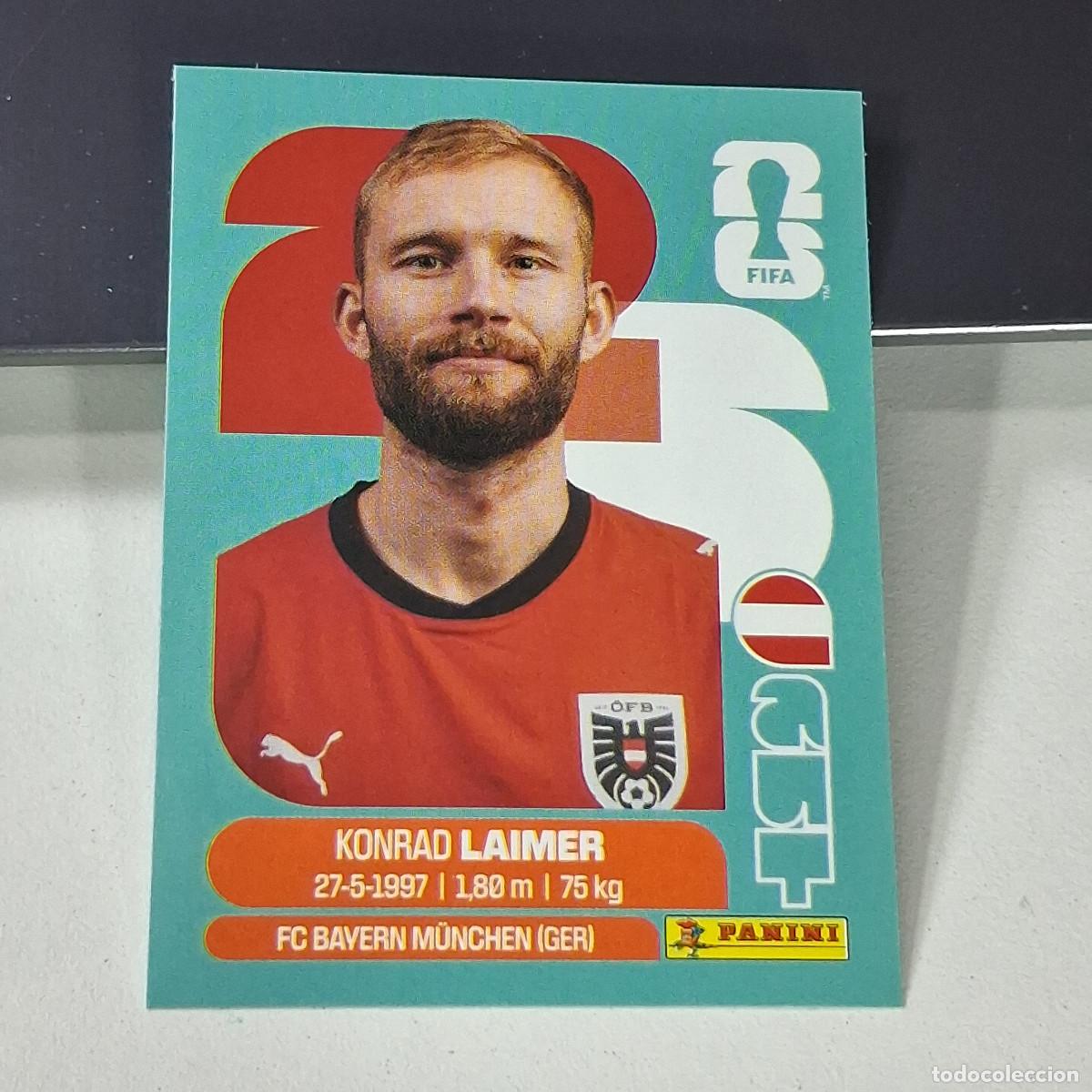 Cromos de f&uacute;tbol: B47 AUT 12 AUT12 KONRAD LAIMER AUSTRIA MUNDIAL FIFA WORLD CUP 2026 STICKER PANINI