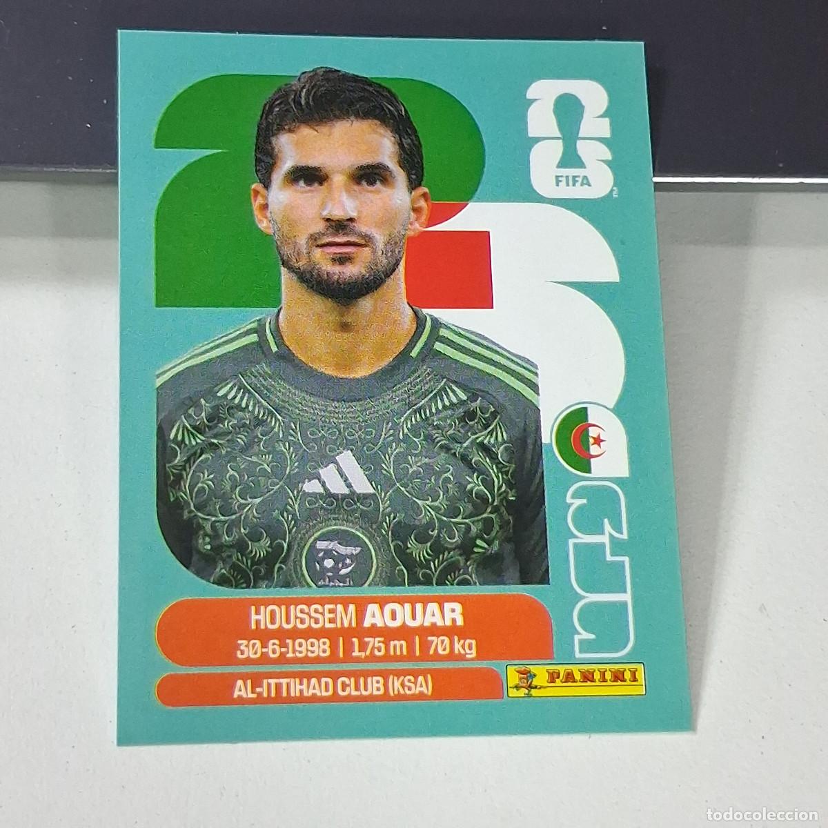 Cromos de f&uacute;tbol: B47 ALG 9 ALG9 HOUSSEM AOUAR ARGELIA ALGERIA MUNDIAL FIFA WORLD CUP 2026 STICKER PANINI