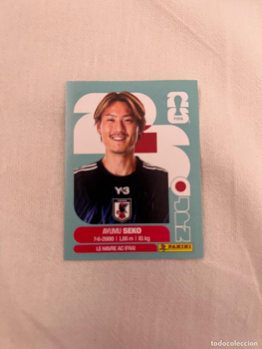 Cromos de f&uacute;tbol: AYUMU SEKO SELECCI&Oacute;N JAP&Oacute;N 4 PANINI MUNDIAL FIFA WORLD CUP 2026 PANINI