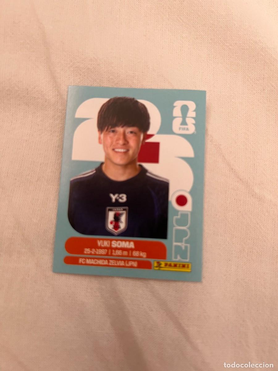 Cromos de f&uacute;tbol: YUKI SOMA SELECCI&Oacute;N JAP&Oacute;N 9 PANINI MUNDIAL FIFA WORLD CUP 2026 PANINI