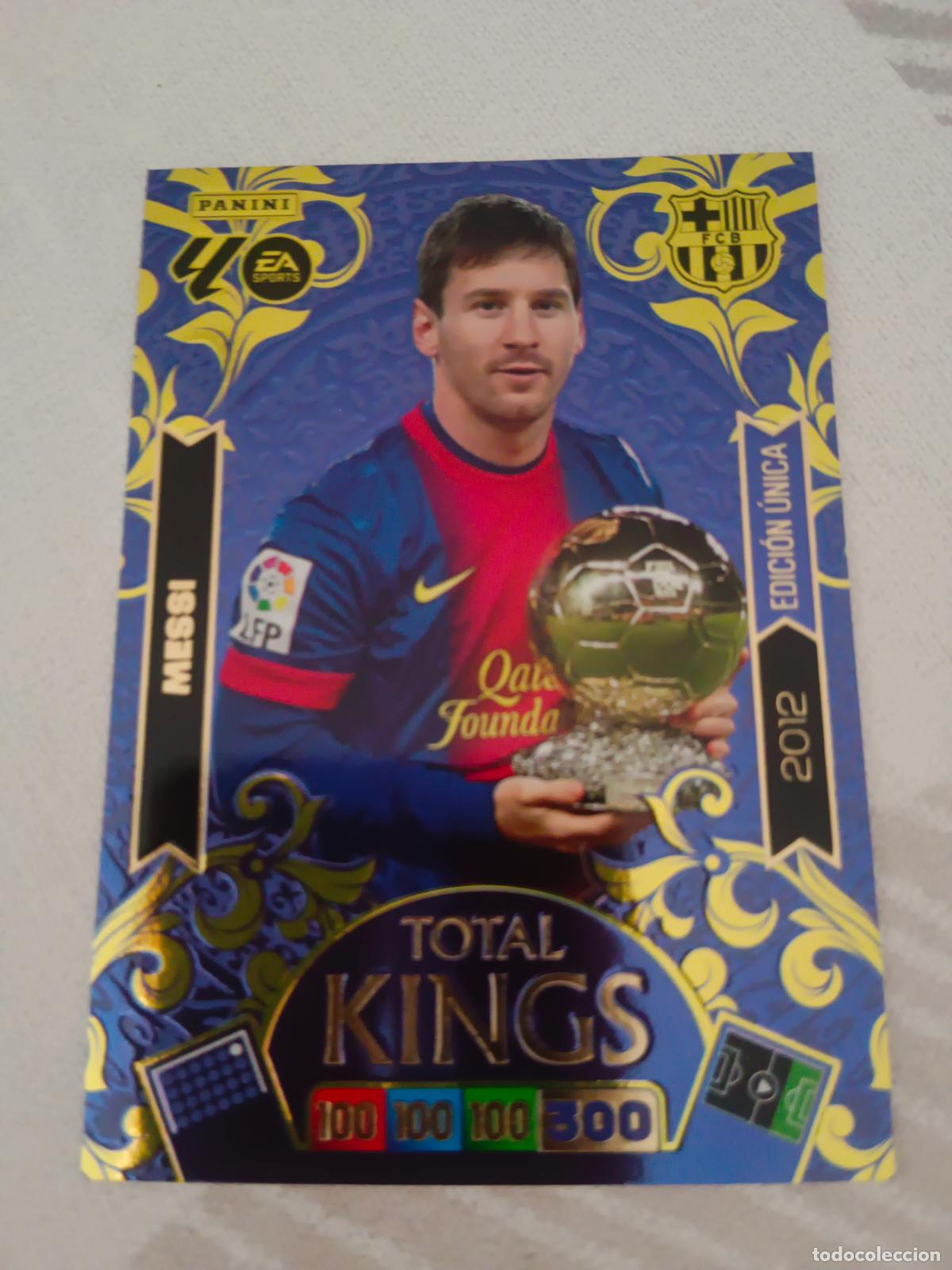 Cromos de f&uacute;tbol: ADRENALYN 2025 2026 25 26 DREAM BOX EDICION UNICA 2012 12 MESSI BARCELONA TOTAL KINGS