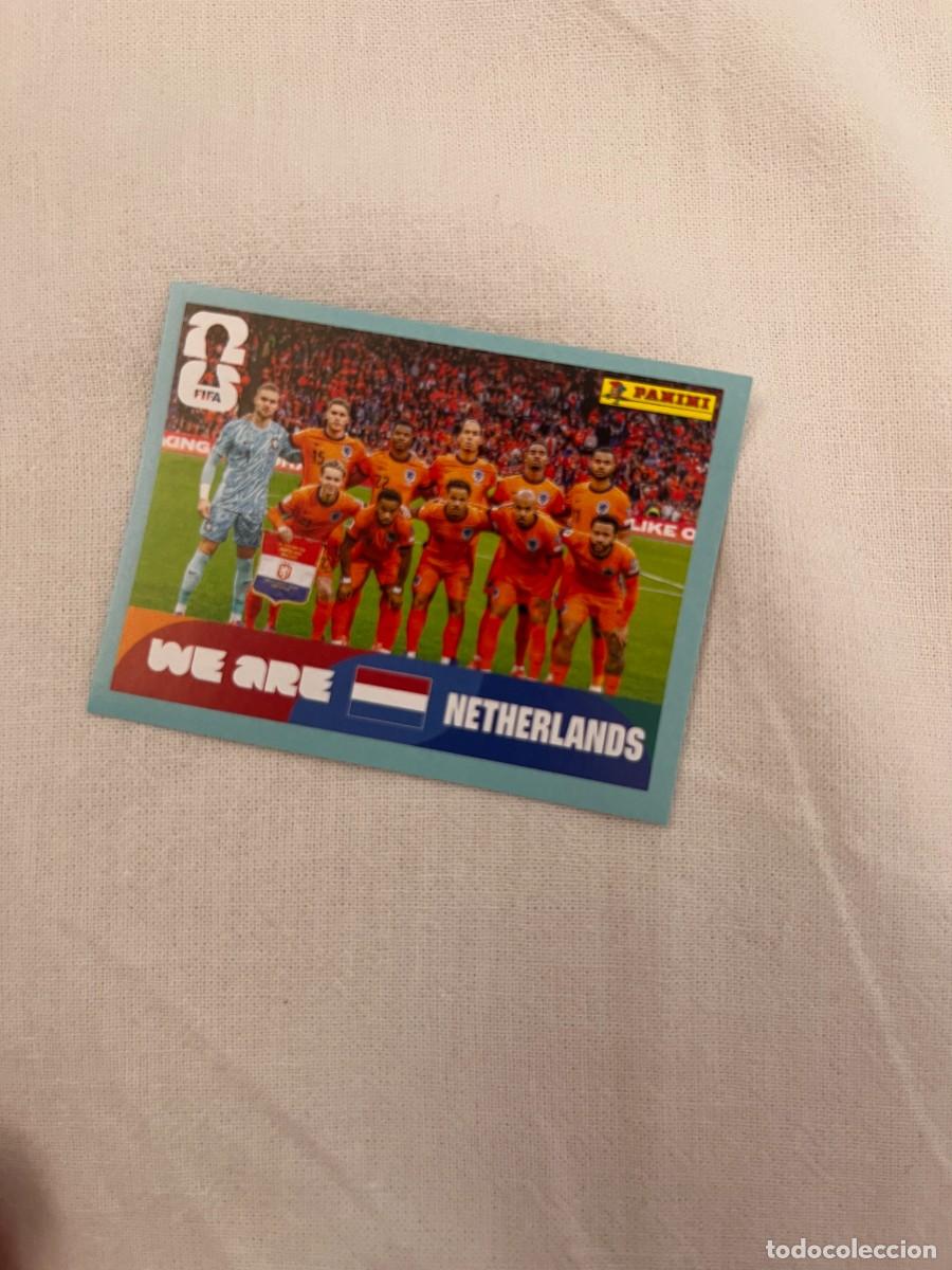 Cromos de f&uacute;tbol: EQUIPO COMPLETO SELECCI&Oacute;N NETHERLANDS 13 PANINI MUNDIAL FIFA WORLD CUP 2026 PANINI