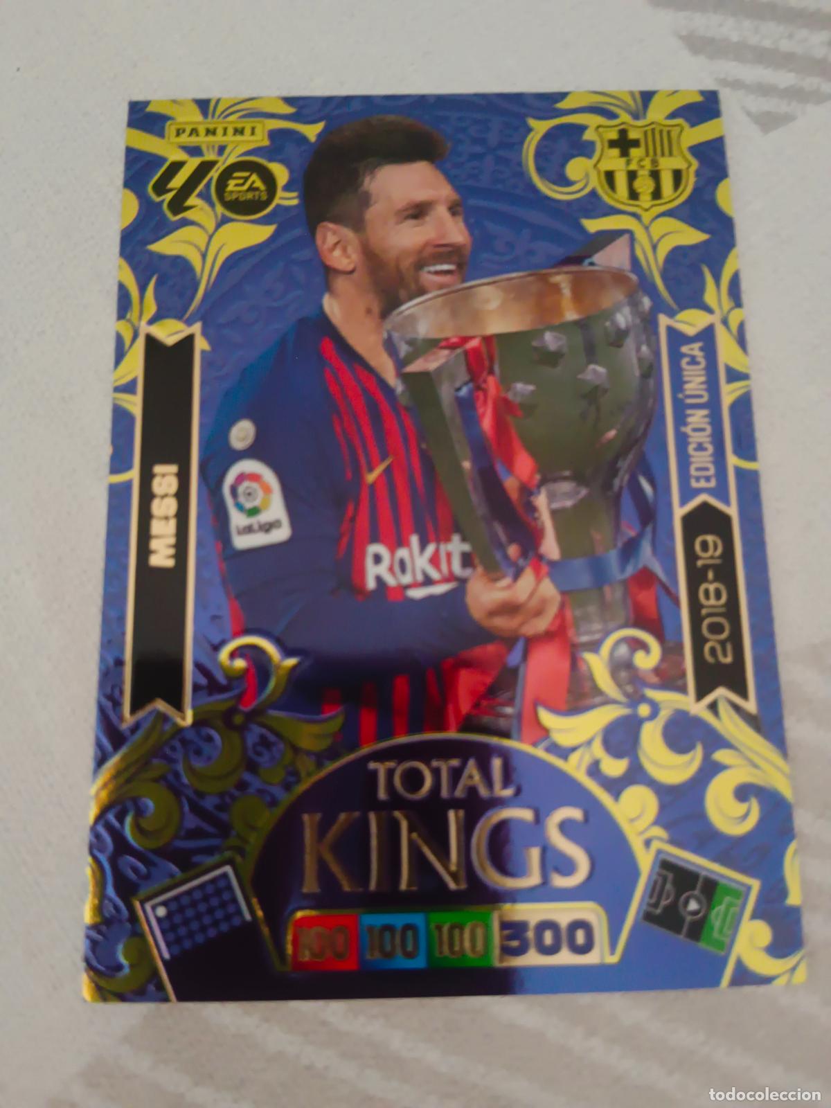 Cromos de f&uacute;tbol: ADRENALYN 2025 2026 25 26 DREAM BOX EDICION UNICA 2018 2019 18 19 MESSI BARCELONA TOTAL KINGS