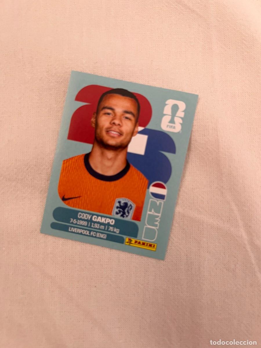 Cromos de f&uacute;tbol: CODY GAKPO SELECCI&Oacute;N NETHERLANDS 20 PANINI MUNDIAL FIFA WORLD CUP 2026 PANINI