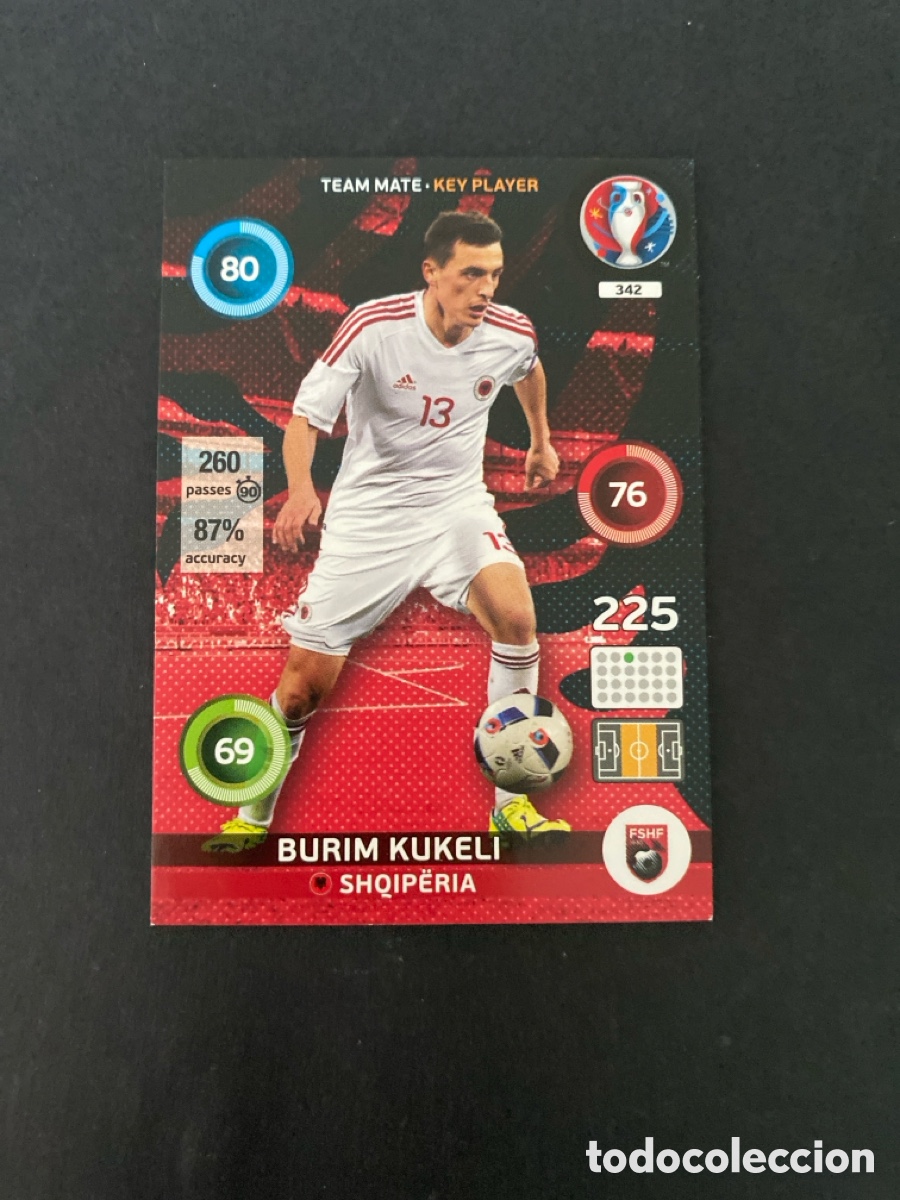 Cromos de f&uacute;tbol: Cromo Adrenalyn UEFA Euro 2016 N*342