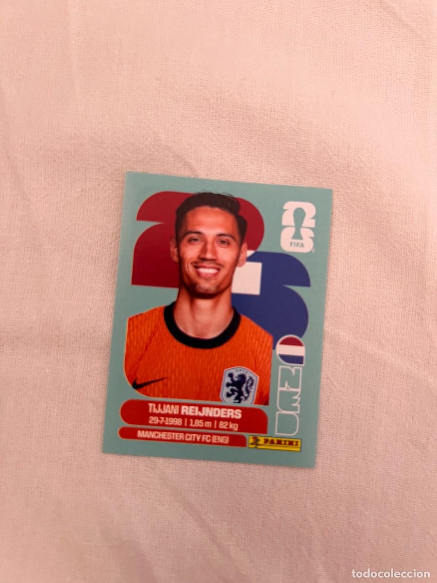 Cromos de f&uacute;tbol: TIJJANI REIJNDERS SELECCI&Oacute;N NETHERLANDS 10 PANINI MUNDIAL FIFA WORLD CUP 2026 PANINI
