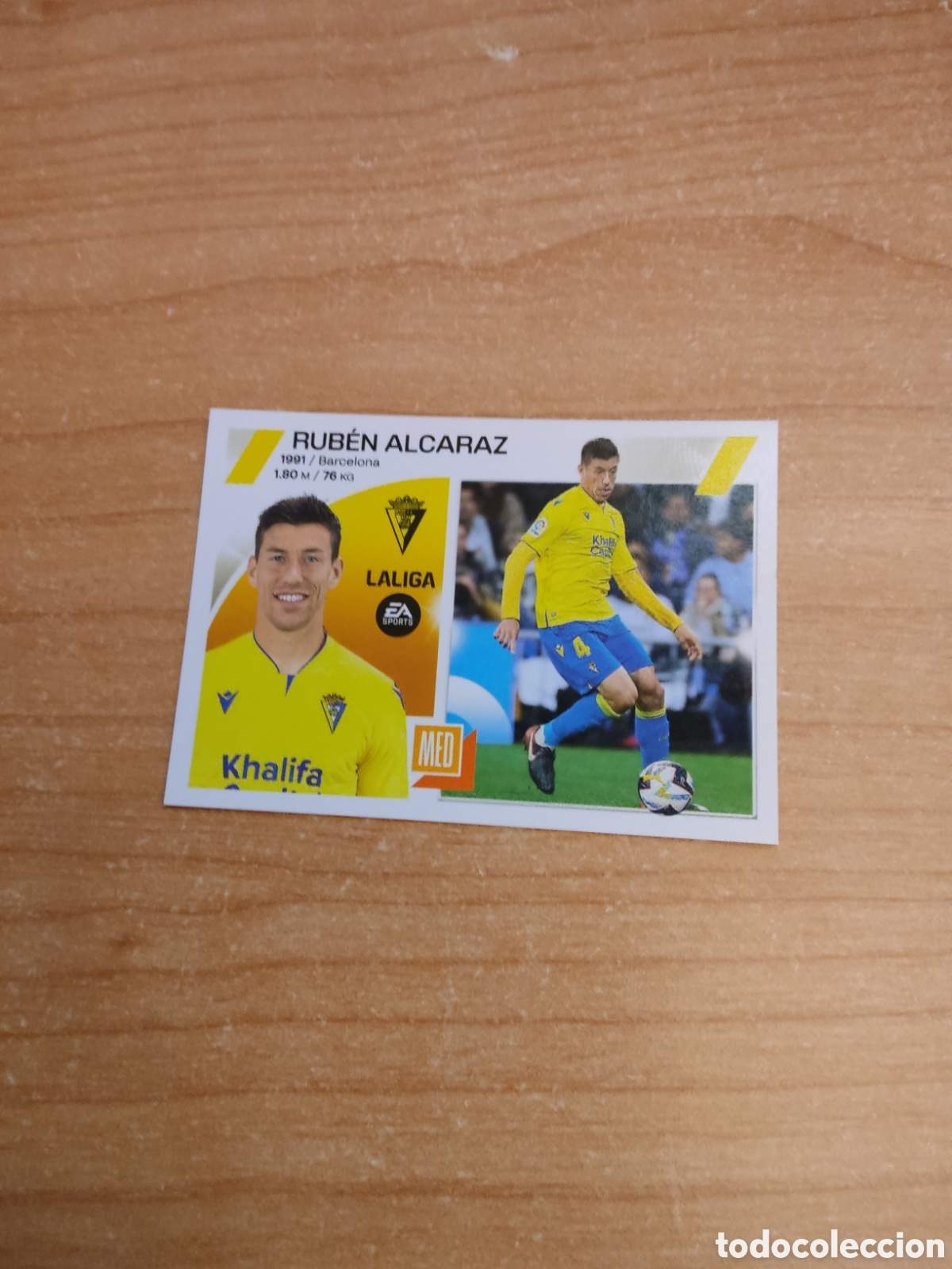Cromos de f&uacute;tbol: 12 RUBEN ALCARAZ CADIZ LIGA ESTE 2023 2024