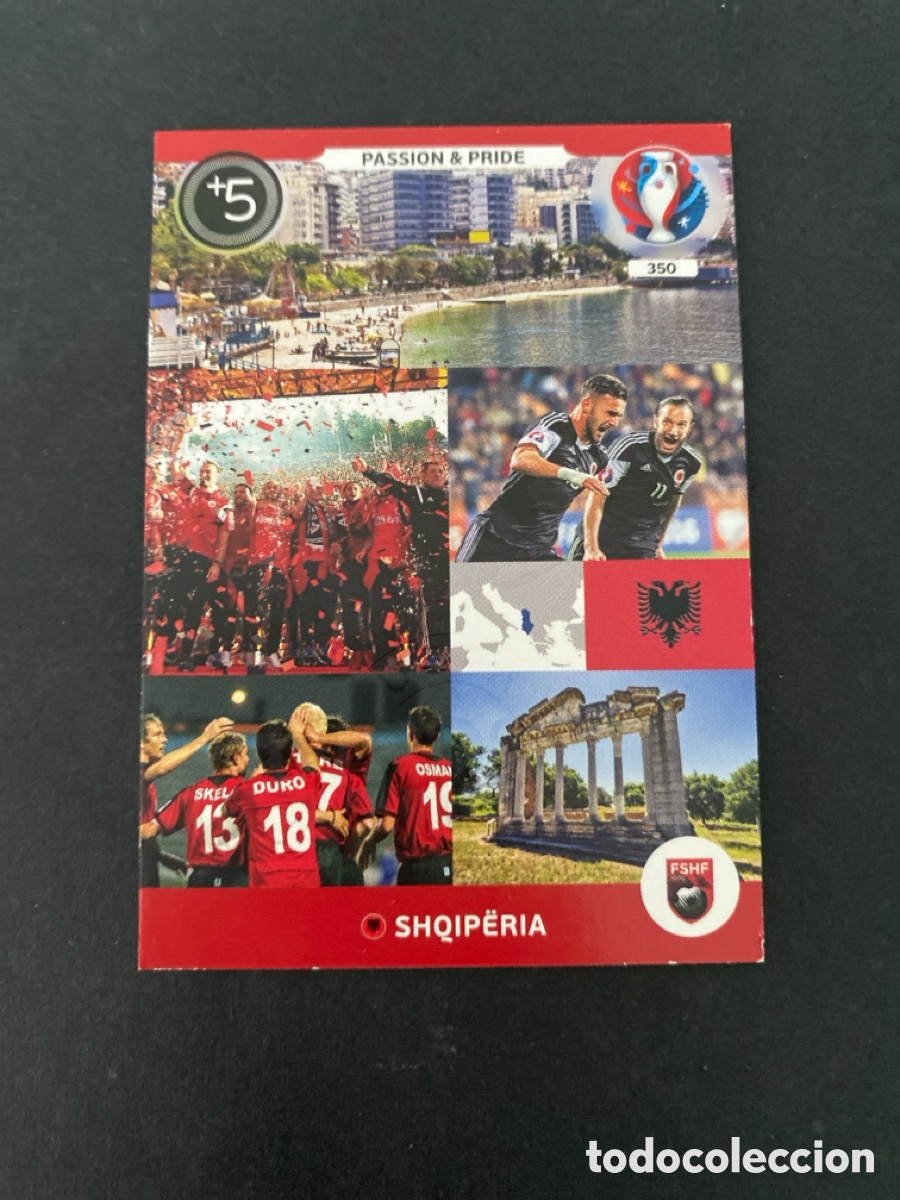 Fu&szlig;ball-Sticker: Cromo Adrenalyn UEFA Euro 2016 N* 350