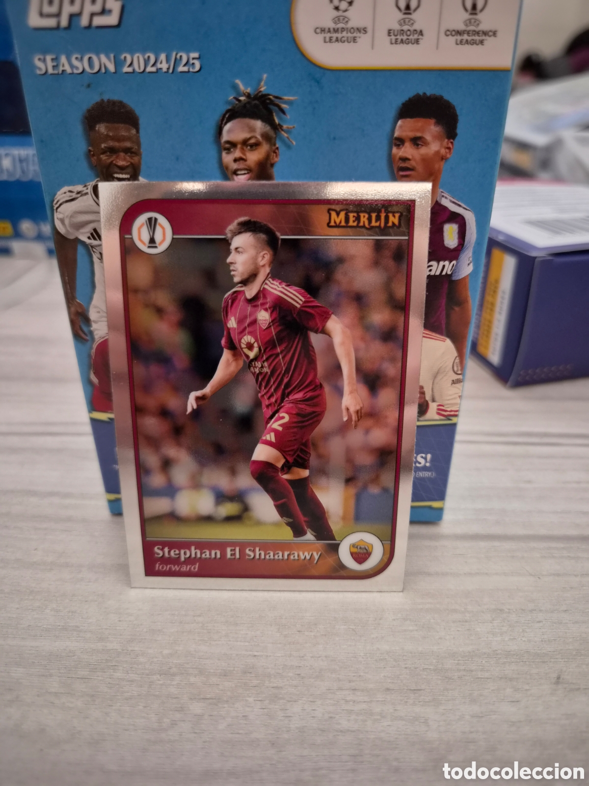 Cromos de f&uacute;tbol: N&deg;92 Stephan El Shaarawy Topps Merlin 2024/25