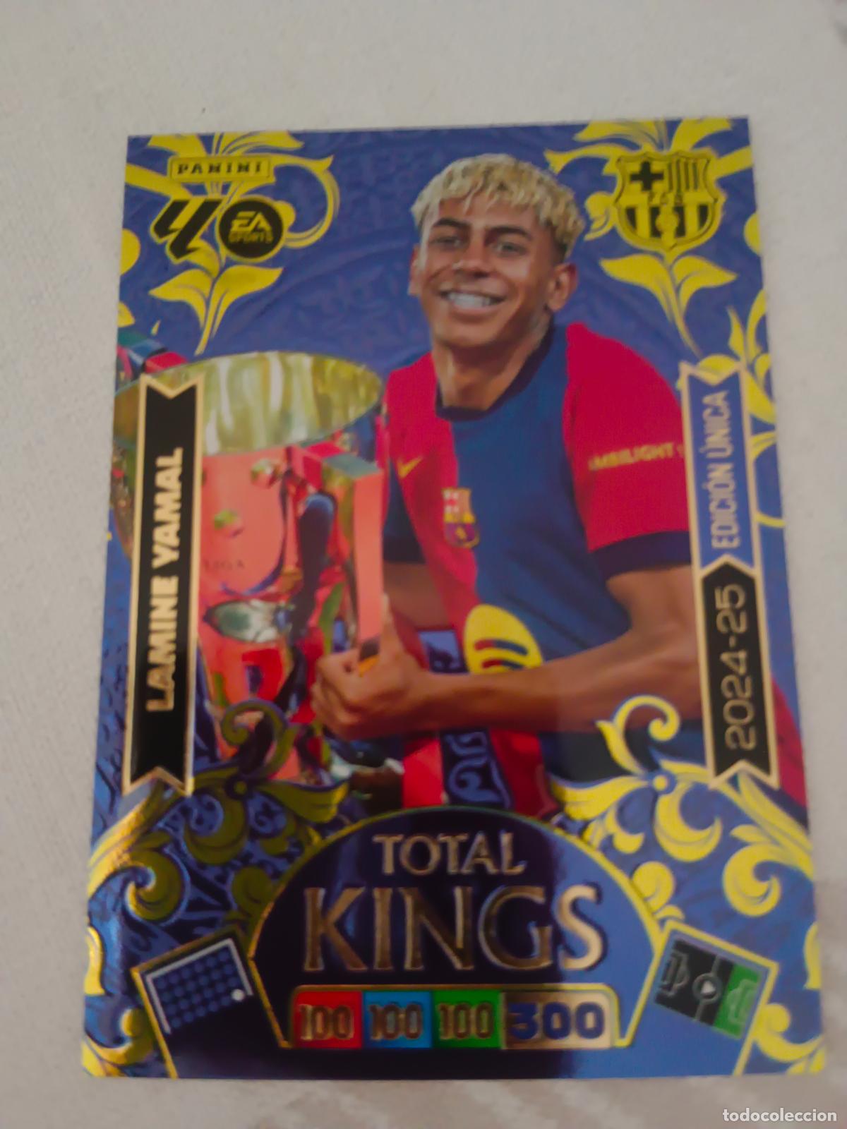 Cromos de f&uacute;tbol: ADRENALYN 2025 2026 25 26 DREAM BOX EDICION UNICA 2024 2025 24 25 LAMINE YAMAL BARCELONA TOTAL KINGS