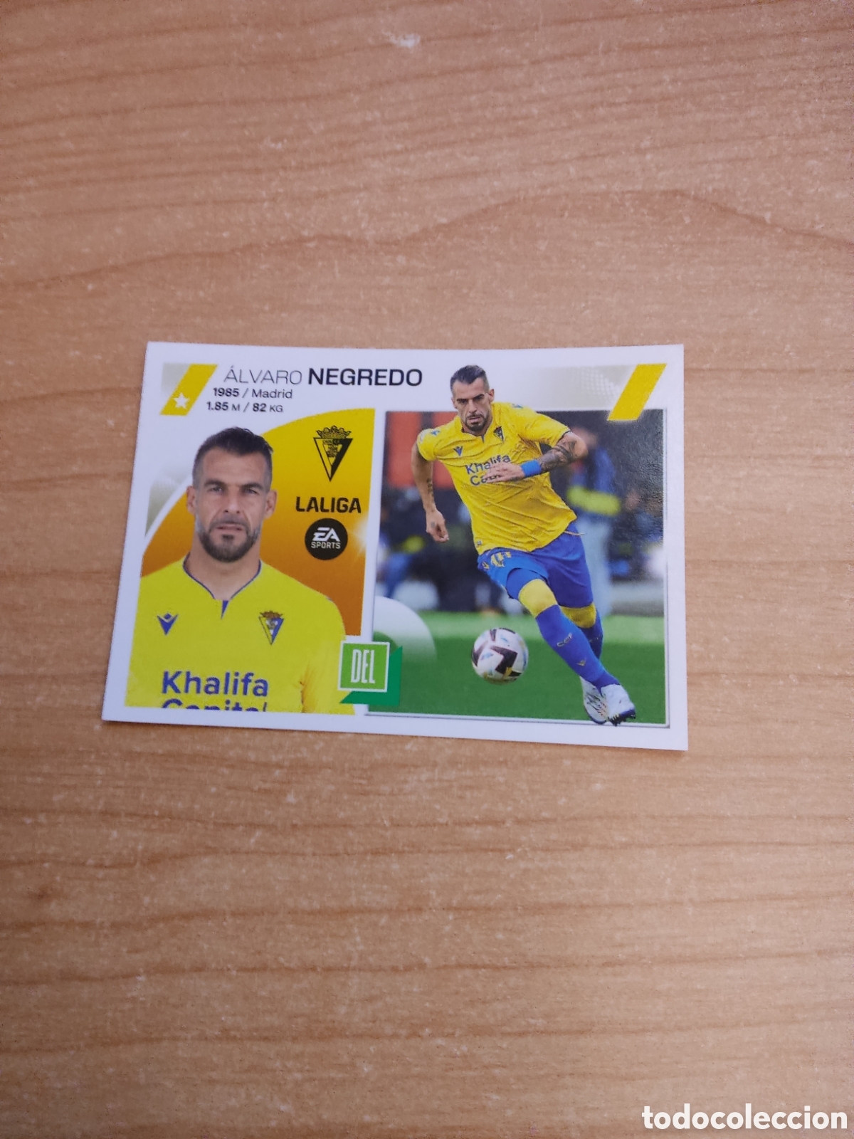 Cromos de f&uacute;tbol: 20 NEGREDO CADIZ LIGA ESTE 2023 2024