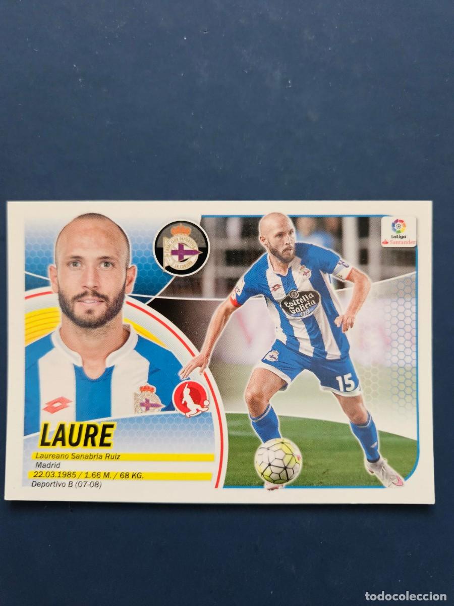 Cromos de f&uacute;tbol: N&ordm; 3A LAURE DEPORTIVO LOGO NUEVO LIGA ESTE 16 17 2016 2017 SIN PEGAR NUNCA PEGADO