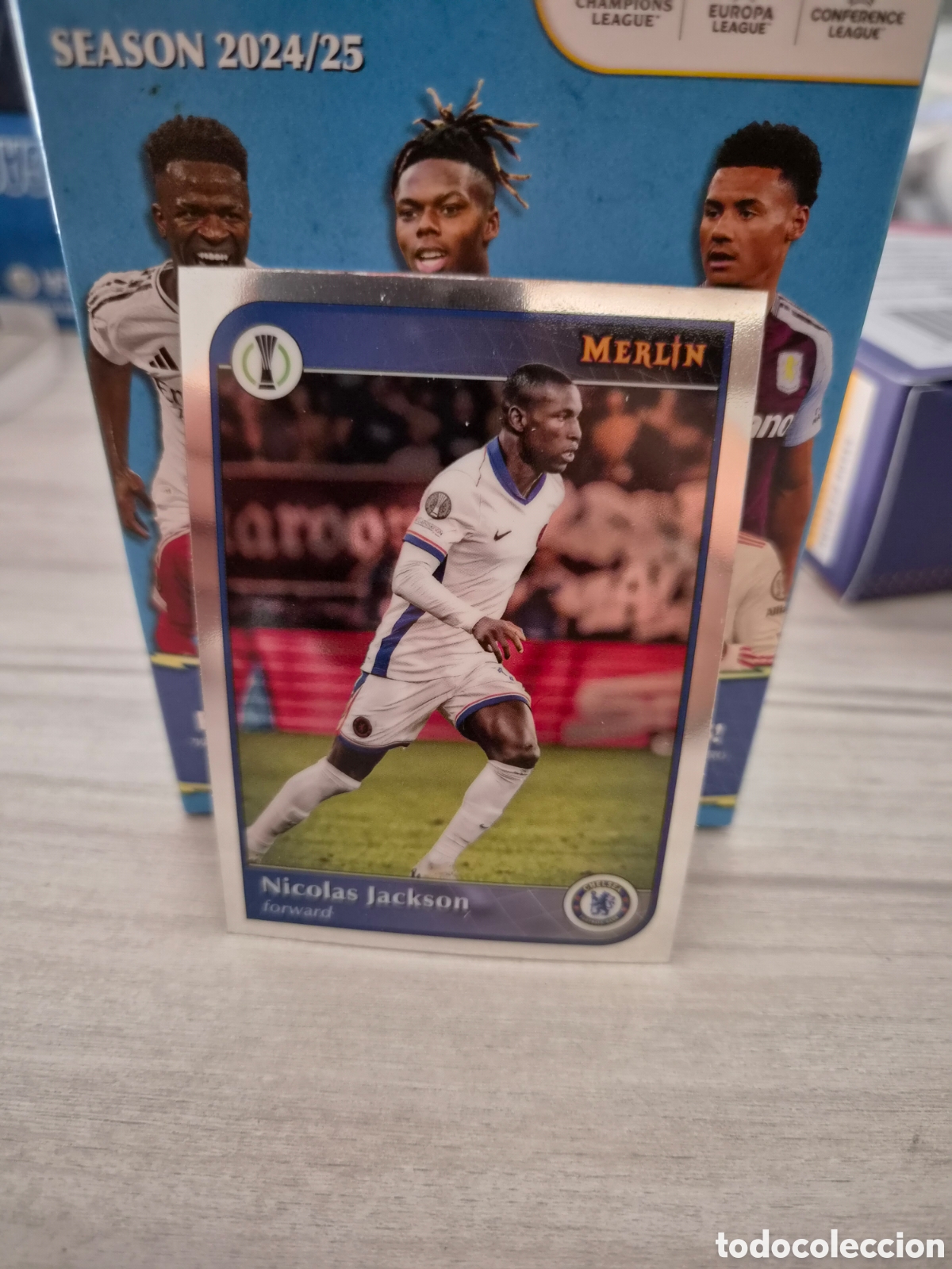 Cromos de f&uacute;tbol: N&deg;176 Nicolas Jackson Topps Merlin 2024/25