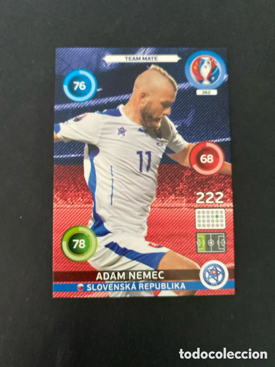 Cromos de f&uacute;tbol: Cromo Adrenalyn UEFA Euro 2016 N*362