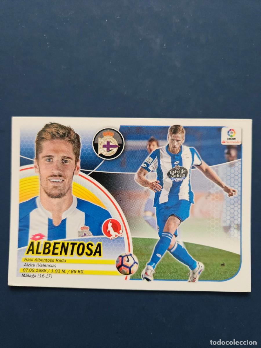 Cromos de f&uacute;tbol: N&ordm; 4 ALBENTOSA DEPORTIVO LOGO NUEVO LIGA ESTE 16 17 2016 2017 SIN PEGAR NUNCA PEGADO