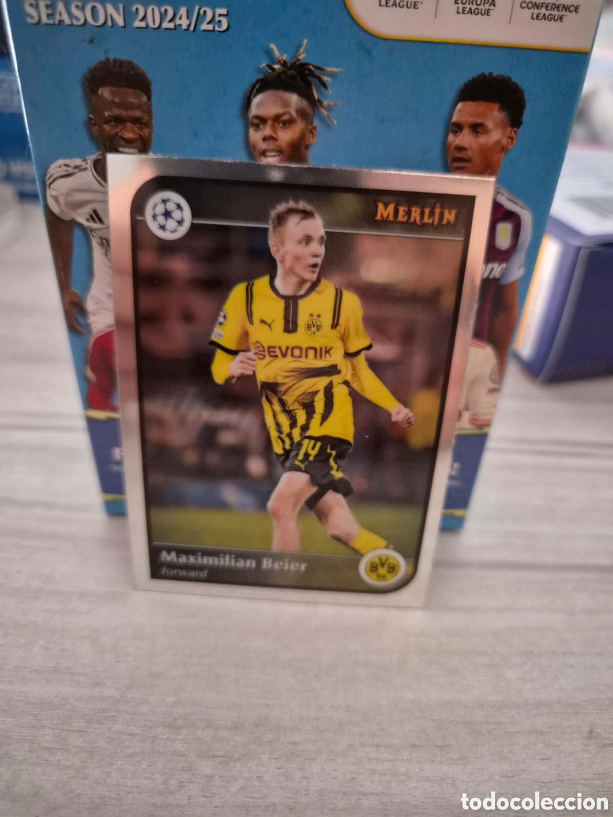 Cromos de f&uacute;tbol: N&deg;114 Maximilian Beier Topps Merlin 2024/25