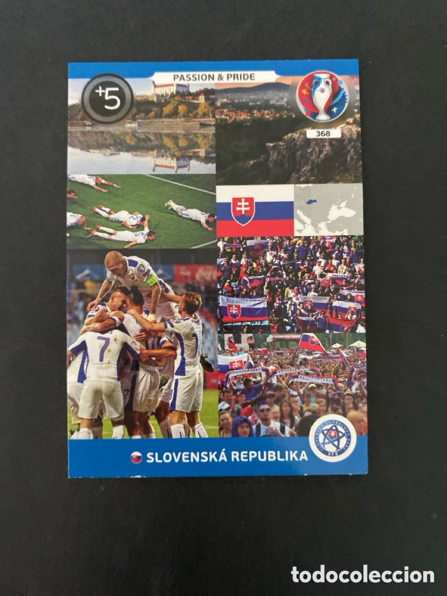 Cromos de f&uacute;tbol: Cromo Adrenalyn UEFA Euro 2016 N* 368