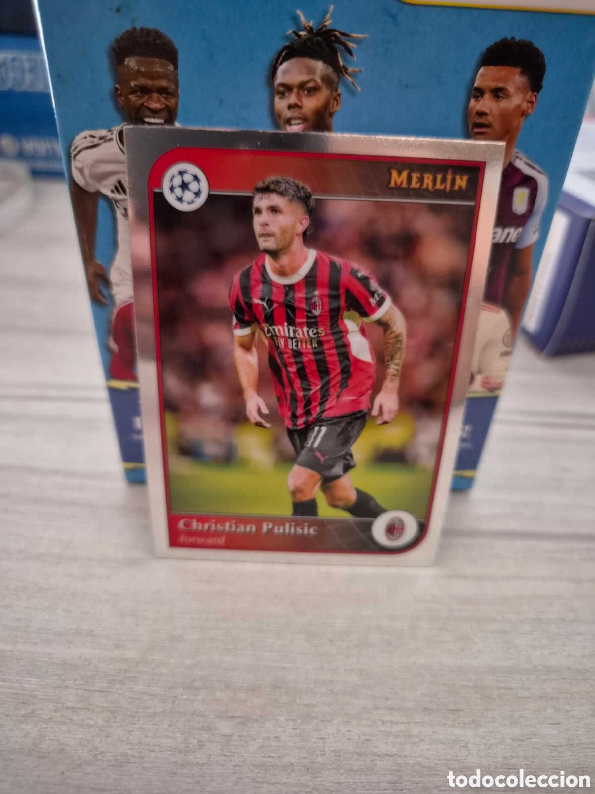 Cromos de f&uacute;tbol: N&deg;76 Christian Pulisic Topps Merlin 2024/25