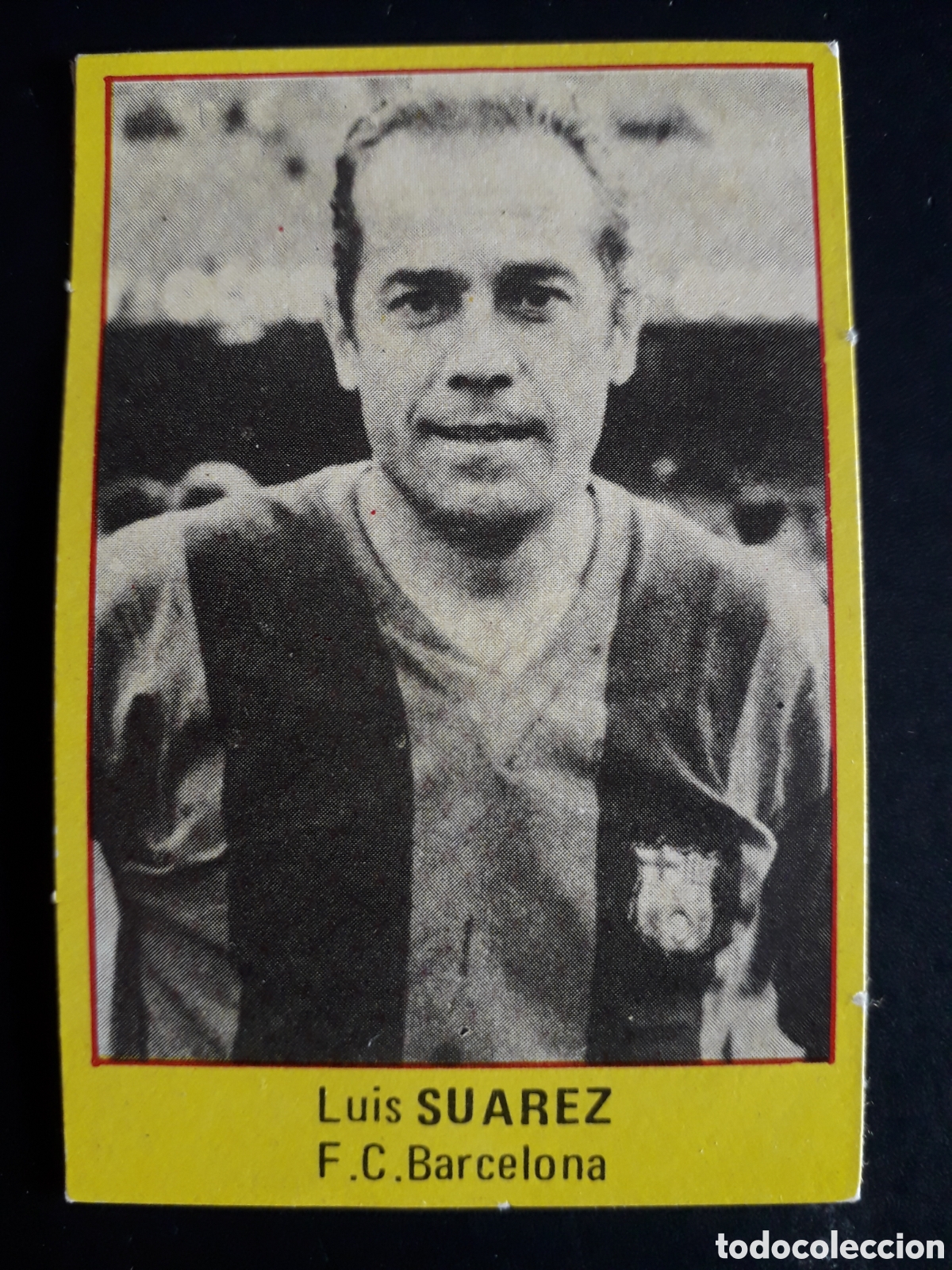 Cromos de f&uacute;tbol: LUIS SU&Aacute;REZ FC BARCELONA SUPER F&Uacute;TBOL 84 83-84 1983-1984 ROLL&Aacute;N DESPEGADO PEDIDO M&Iacute;NIMO 3&euro;