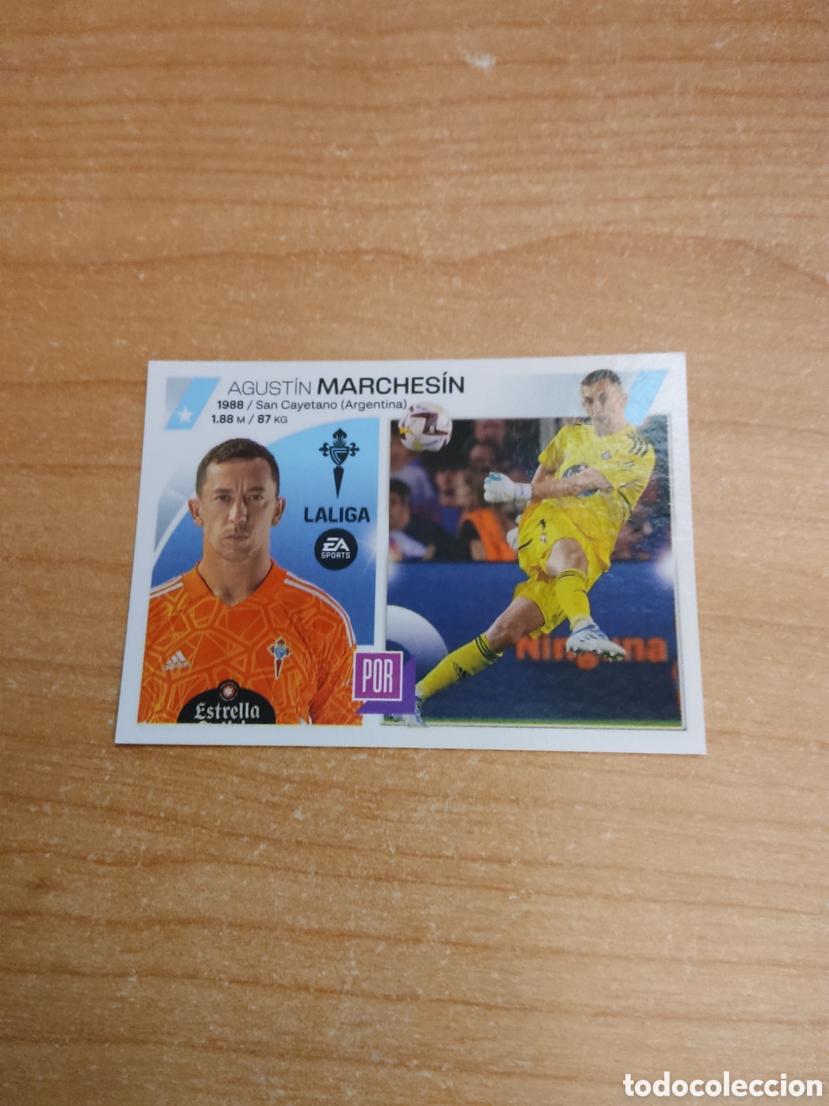 Cromos de f&uacute;tbol: 3 MARCHESIN CELTA VIGO LIGA ESTE 2023 2024