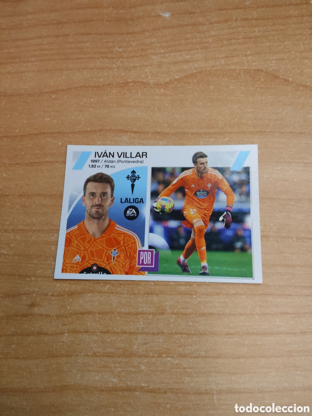 Cromos de f&uacute;tbol: 4 IVAN VILLAR CELTA VIGO LIGA ESTE 2023 2024
