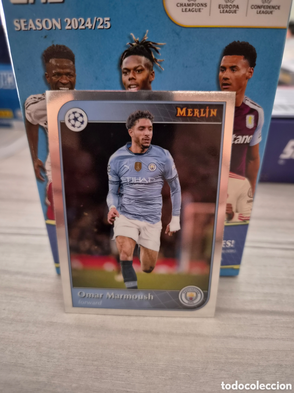Cromos de f&uacute;tbol: N&deg;36 Omar Marmoush Topps Merlin 2024/25
