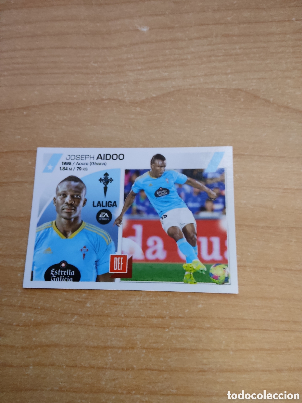 Cromos de f&uacute;tbol: 6 AIDOO CELTA VIGO LIGA ESTE 2023 2024