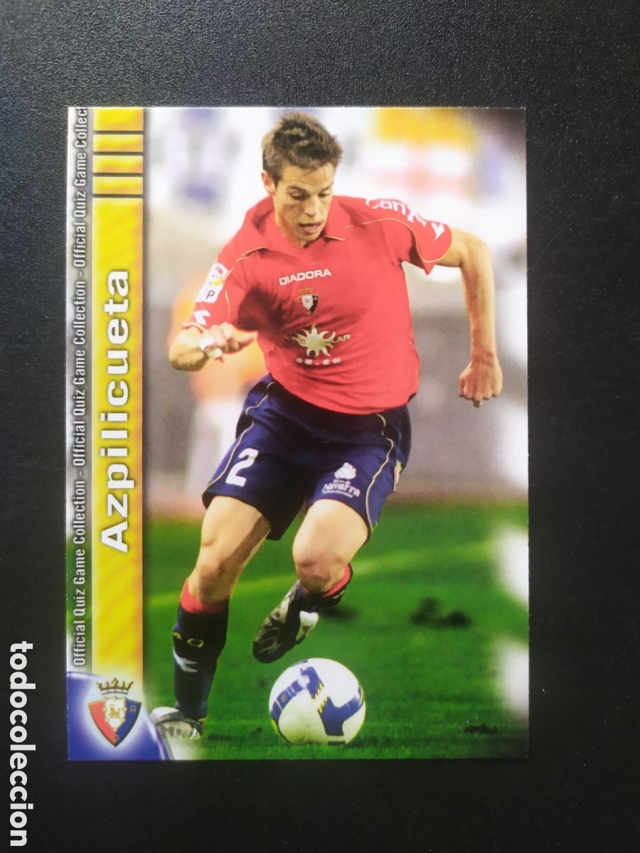 Cromos de f&uacute;tbol: Mundicromo fichas Liga 2009 2010 09 10 Azpilicueta n&deg; 384 Osasuna