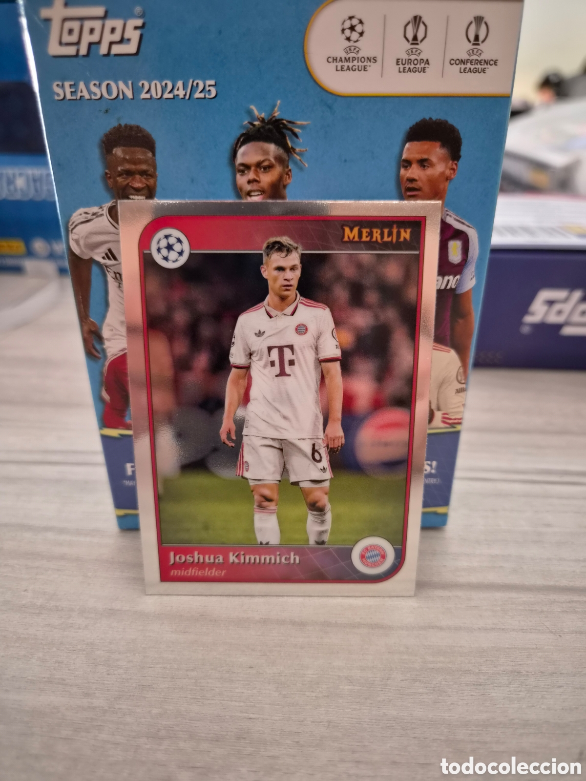 Cromos de f&uacute;tbol: N&deg;143 Joshua Kimmich Topps Merlin 2024/25