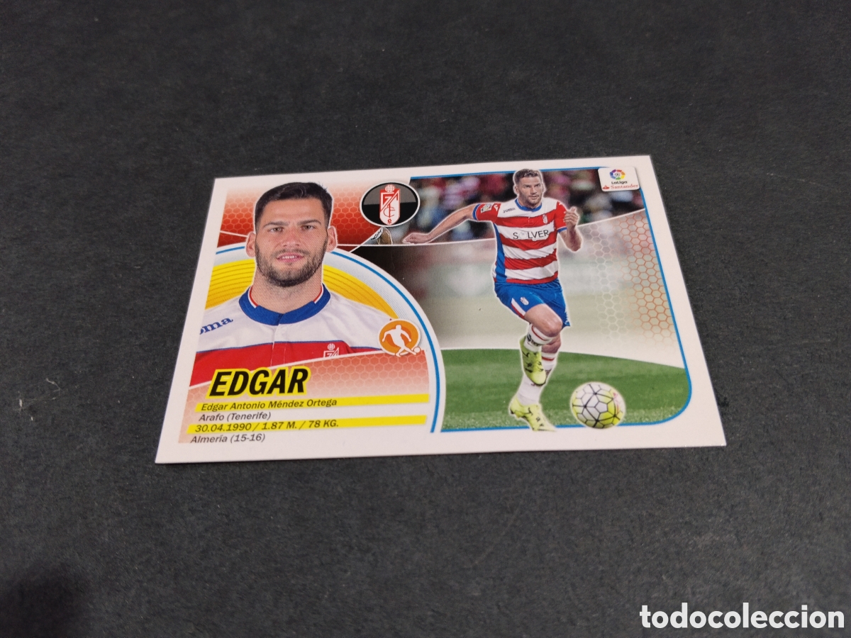 Football Stickers: Cromo futbol 2016-17 Edgar, Granada