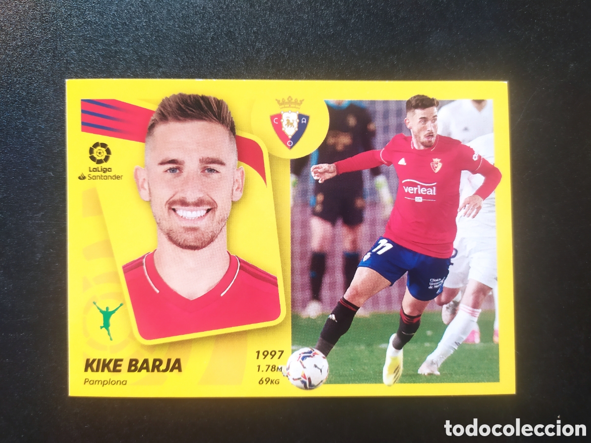 Football Stickers: Liga este 2021 2022 21 22 panini Kike Barja n&deg; 18B 18 B Osasuna