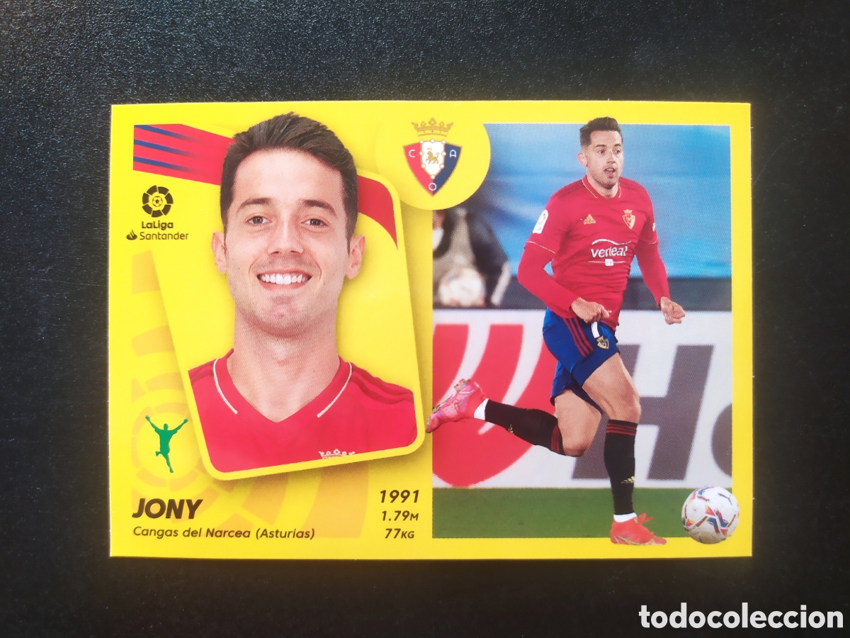Football Stickers: Liga este 2021 2022 21 22 panini Jony n&deg; 18A 18 A Osasuna